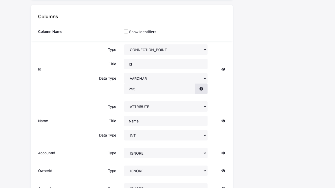 Screenshot - Hyperlink configuration